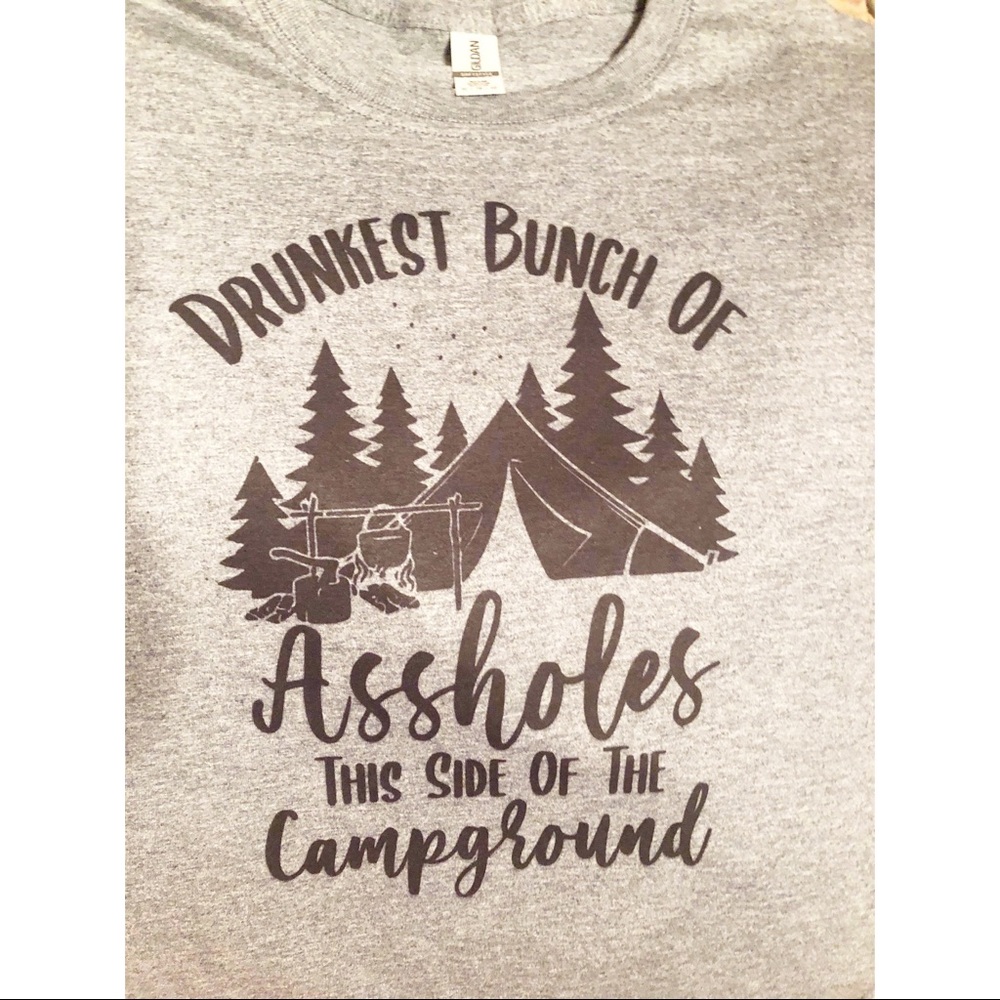 Drunkest Bunch Handmade Unisex Graphic Tee - Picture 2 of 4
